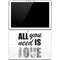 All You Need Is Love BW Surface Pro 4 Skin